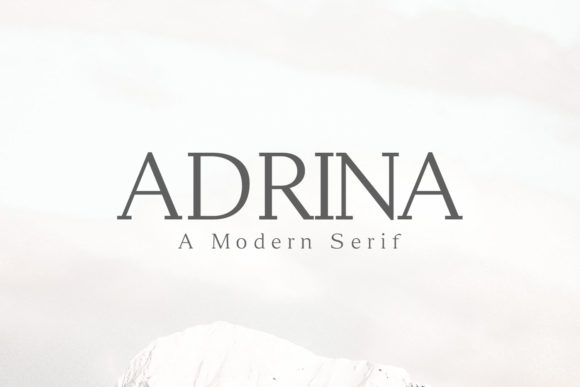 Adrina: A Serif Font That Elevates Every Handmade Project