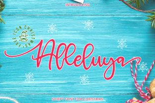 Alleluya: A Script Font for Editorial Elegance