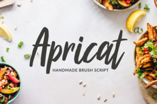 Apricat: A Script Handwritten Font for Authentic Branding