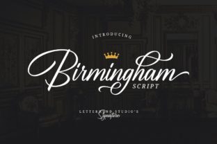 Birmingham: A Script Font for Impactful Branding and Design