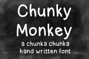 Chunky Money: A Font That Speaks with Personality