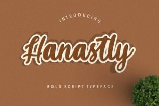 Discover Hanastly: The Ultimate Script Font for Crafters and Designers