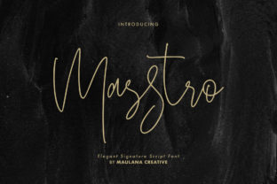 Discover Masstro: The Ultimate Script Handwritten Font