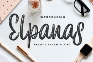 Elpanas: A Script Handwritten Font for Standout Design