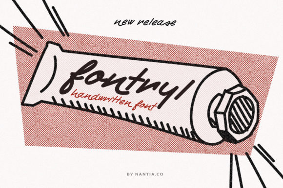 Fontryl: A Bold Script Font for Dynamic Web Design