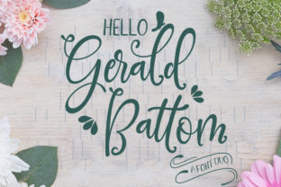 Gerald Battom: A Script Sans Font for Creative Branding
