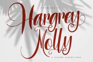 Hargrey Molly: A Script Font That Elevates Your Web Design
