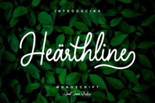 Hearthline: A Script Font That Elevates Digital Branding