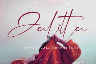 Jalitta: A Script Handwritten Font for Creative Crafters