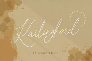 Karlinghard: A Sweet and Charming Handwritten Font for Editorial Design
