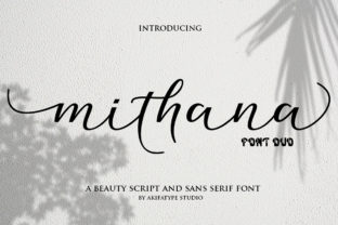 Mithana Duo: The Perfect Font Pair for a Romantic and Professional Brand