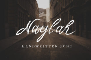 Naylah: A Script Handwritten Font with a Cool Twist