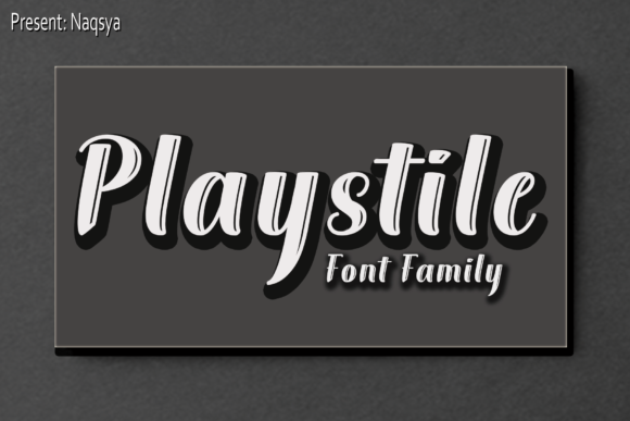 Playstile: A Bold Sans Serif Font for Creative Makers