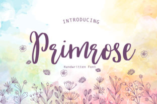 Primrose: A Handwritten Font for Creative Branding Projects