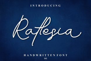 Raflesia: A Script Font That Breathes Life Into Your Creative Projects