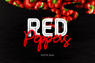 Red Peppers: A Bold Script Font for Digital Branding