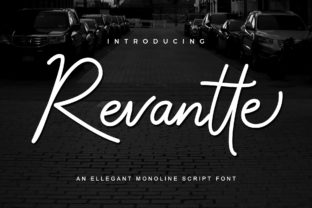 Revantte: A Script Font for Timeless Editorial Elegance