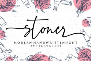 Stoner: A Modern Handwritten Font for Creative Crafters