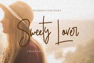 Sweety Lover Font: A Romantic Script for Creative Projects