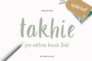 Takhie: A Script Font That Elevates Digital Branding
