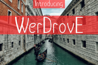 Werdrove: The Script Handwritten Font That Elevates Your Digital Brand