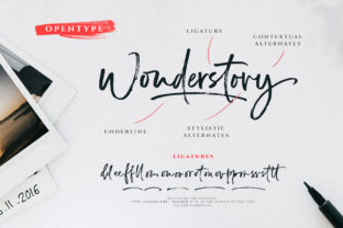 Wonderstory: A Script Font That Adds Warmth and Personality to Branding